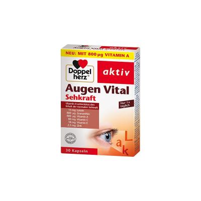 DOPPELHERZ AKTIV AUGEN VITAL KAPSLID N30