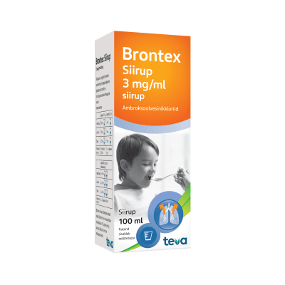 BRONTEX SIIRUP SIIRUP 3MG 1ML 100ML N1