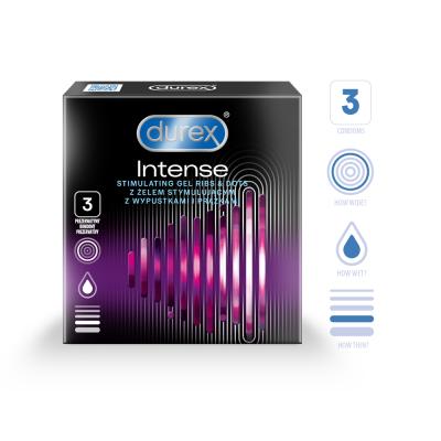 DUREX INTENSE KONDOOMID N3
