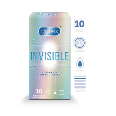 DUREX INVISIBLE EXTRA SENSITIVE KONDOOMID N10