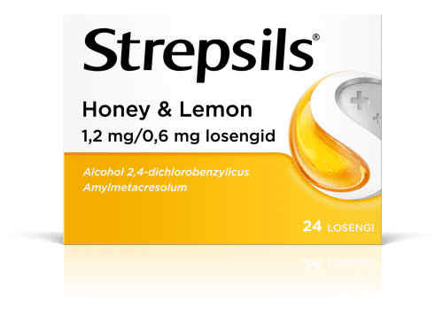 STREPSILS HONEY & LEMON LOSENG 0.6MG+1.2MG N24