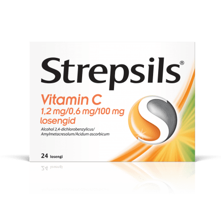 STREPSILS VITAMIIN C LOSENG 0.6MG+1.2MG+100MG N24