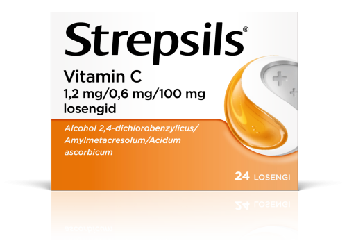 STREPSILS VITAMIIN C LOSENG 0.6MG+1.2MG+100MG N24