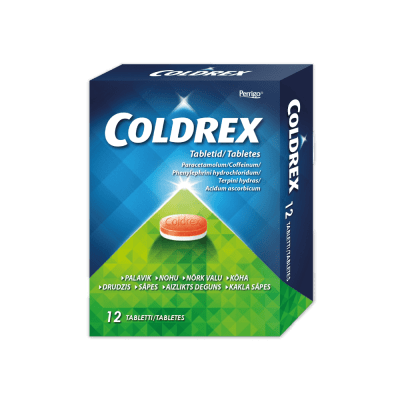 COLDREX TBL 500MG+5MG+20MG+30MG+25MG N12