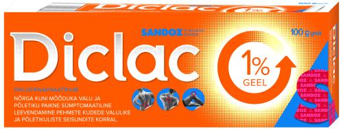 DICLAC 1% GEEL 10MG 1G 100G N1
