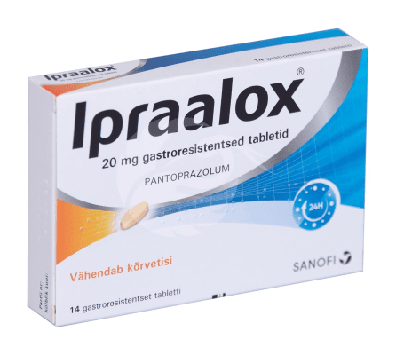 IPRAALOX GASTRORESIST TBL 20MG N14