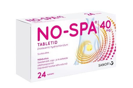 NO-SPA TBL 40MG N24