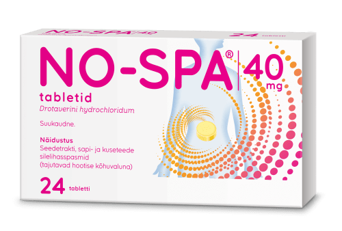 NO-SPA TBL 40MG N24