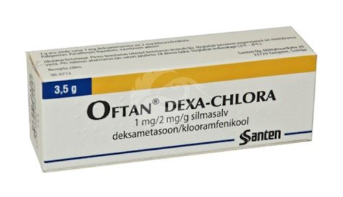 OFTAN DEXA-CHLORA SILMASALV 1MG+2MG 1G 3.5G N1