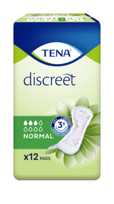 TENA DISCREET SIDE NORMAL 349ML N12