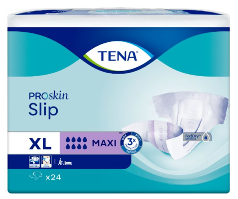 TENA SLIP PÜKSMÄHE MAXI XL 3950ML N24