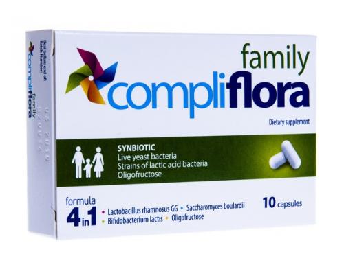 COMPLIFLORA FAMILY KAPSLID 0,493MG N10