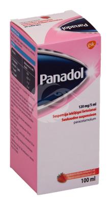PANADOL SUUKAUDNE SUSPENSIOON ENSOON 120MG 5ML 100ML N1