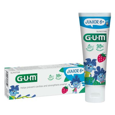 GUM HAMBAPASTA TUTTI-FRUTTI JUNIOR LASTELE (6+) 50ML