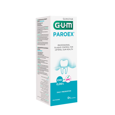 GUM SUUVESI PAROEX CHX 0,06% KLOORHEKSIDIINIGA 500ML