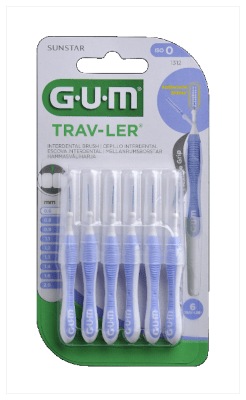 GUM HAMBAVAHEHARJAD TRAV-LER SILINDER 0,6MM HELE LILLA N6