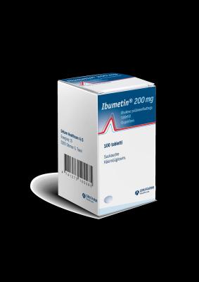 IBUMETIN ÕHUKE POLÜMEERKATTEGA TBL 200MG N100