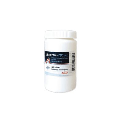 IBUMETIN ÕHUKE POLÜMEERKATTEGA TBL 200MG N100