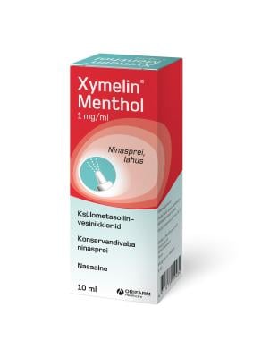 XYMELIN MENTHOL 1MG/ML NINASPREI LAHUS 1MG 1ML 10ML N1