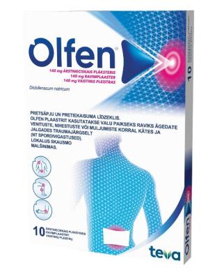 OLFEN RAVIMPLAASTER 140MG 140MG N10