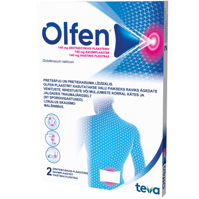 OLFEN RAVIMPLAASTER 140MG 140MG N2
