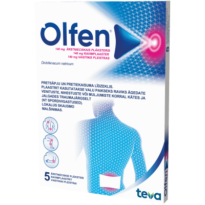 OLFEN RAVIMPLAASTER 140MG 140MG N5