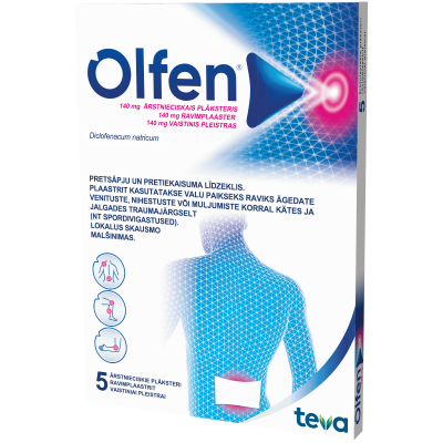 OLFEN RAVIMPLAASTER 140MG 140MG N5