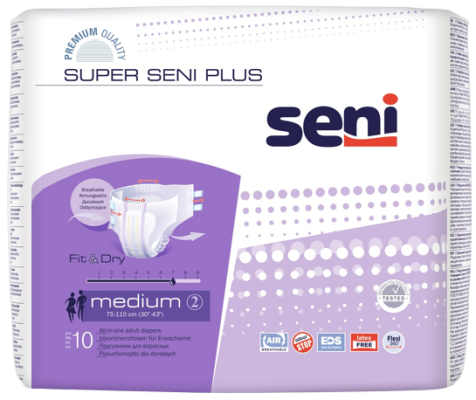 SENI SUPER PLUS PÜKSMÄHKMED M 2900ML N10
