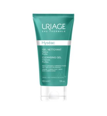 URIAGE HYSEAC NÄOPESUGEEL RASUSELE NAHALE 150ML