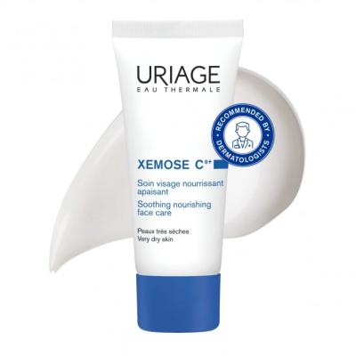 URIAGE XEMOSE C8+ VISAGE KREEM VÄGA KUIVALE NAHALE 40ML