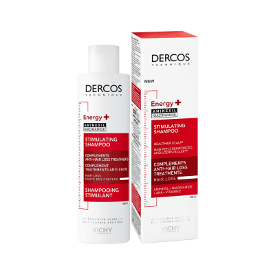 VICHY DERCOS ENERGY+  ŠAMPOON JUUKSEKASVU AKTIVEERIV 200ML