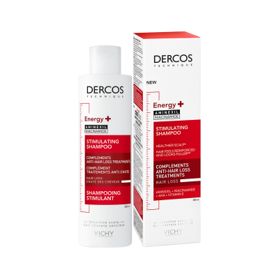 VICHY DERCOS ENERGY+ ŠAMPOON JUUKSEKASVU AKTIVEERIV 200ML