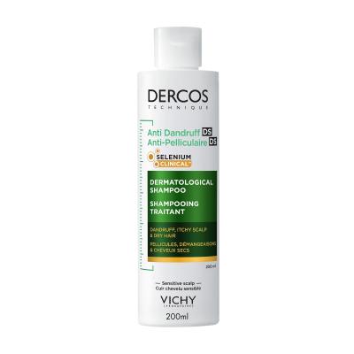 VICHY DERCOS ŠAMPOON KÕÕMAVASTANE KUIVADELE JUUSTELE 200ML