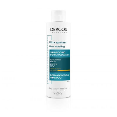 VICHY DERCOS ULTRA ŠAMPOON KUIVADELE JUUSTELE 200ML