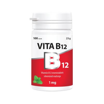 VITA B12 IMEMISTBL 1000MCG N100