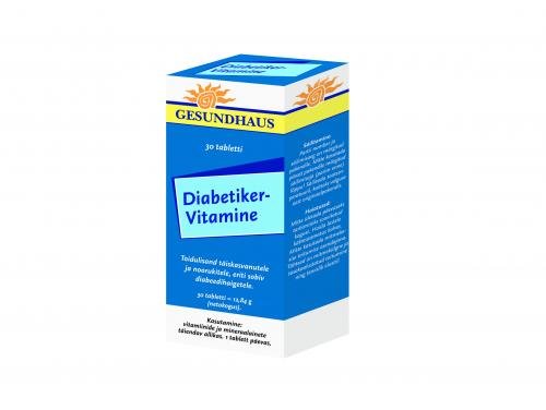 DIABETIKER VITAMIINID TBL N30