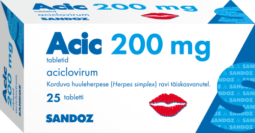 ACIC 200 MG TBL 200MG N25