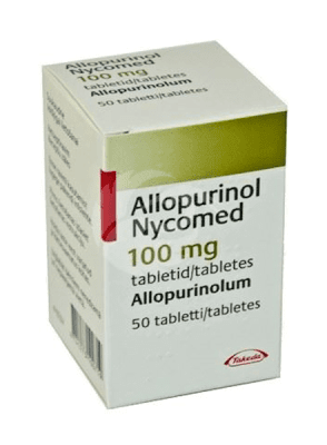 ALLOPURINOL NYCOMED TBL 100MG N50