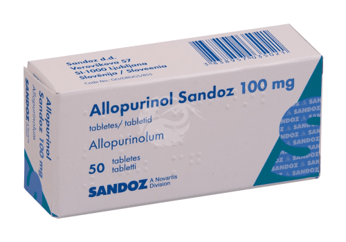 ALLOPURINOL SANDOZ TBL 100MG N50