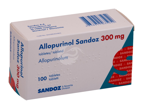 ALLOPURINOL SANDOZ TBL 300MG N100