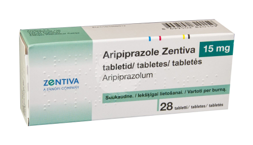 ARIPIPRAZOLE ZENTIVA TBL 15MG N28