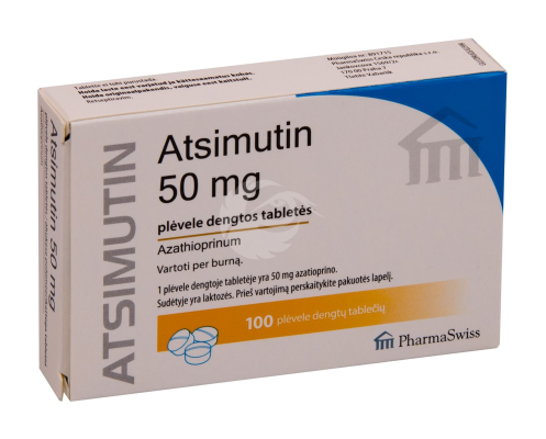 ATSIMUTIN ÕHUKE POLÜMEERKATTEGA TBL 50MG N100