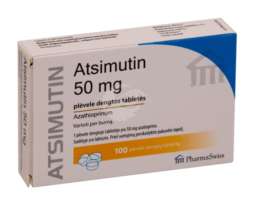 ATSIMUTIN ÕHUKE POLÜMEERKATTEGA TBL 50MG N100
