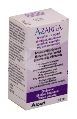 AZARGA SILMATILGAD SUSPENSIOON 5MG+10MG 1ML 5ML N1