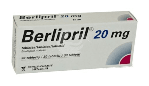 BERLIPRIL 20 MG TBL 20MG N30