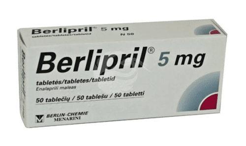 BERLIPRIL 5 MG TBL 5MG N50