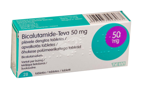BICALUTAMIDE - TEVA ÕHUKE POLÜMEERKATTEGA TBL 50MG N28