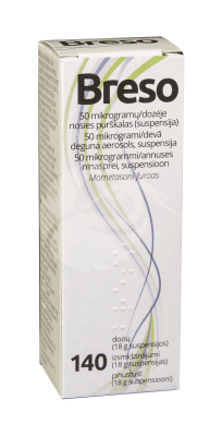 BRESO NINASPREI SUSPENSIOON 50MCG 1ANNUST 140ANNUST N1