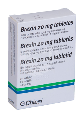 BREXIN TBL 20MG N20