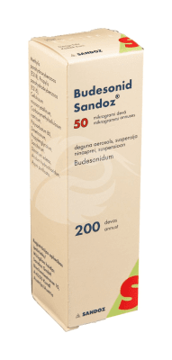 BUDESONID SANDOZ NINASPREI SUSPENSIOON 50MCG 1ANNUST 200ANNUST N1